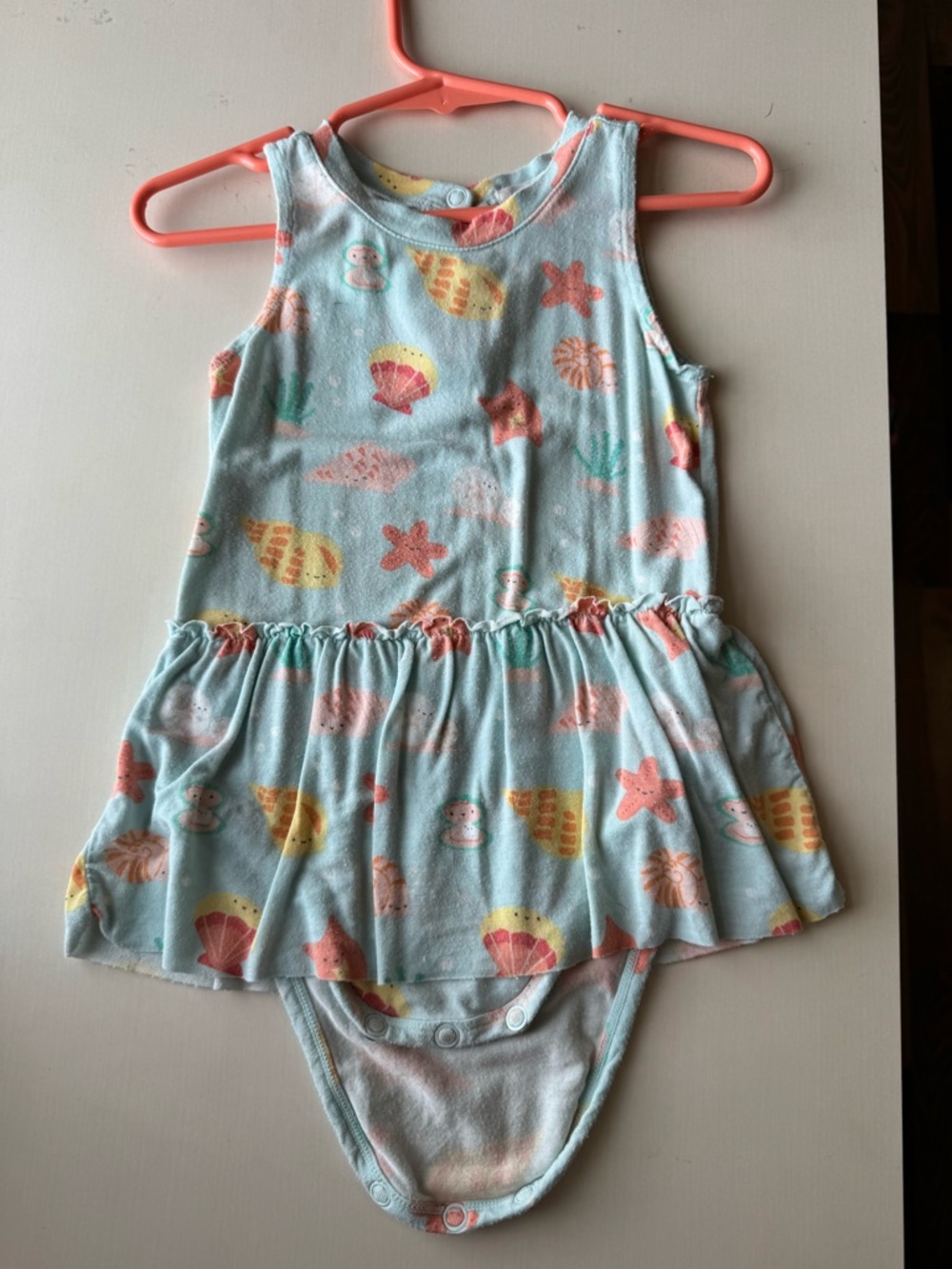 Angel Dear Bamboo Skirted Romper